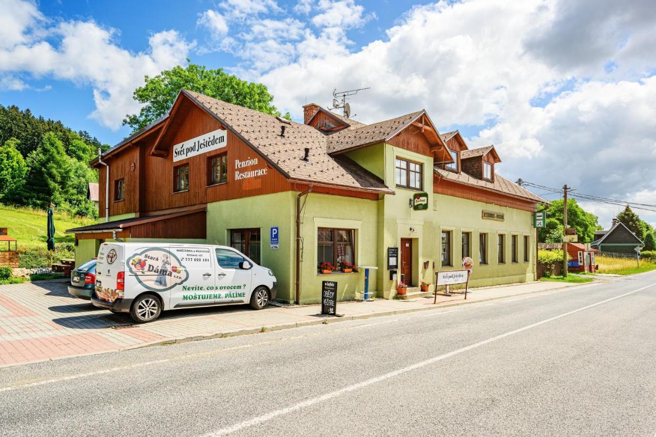 Penzion Pod Jestedem Hoření Paseky Exterior foto